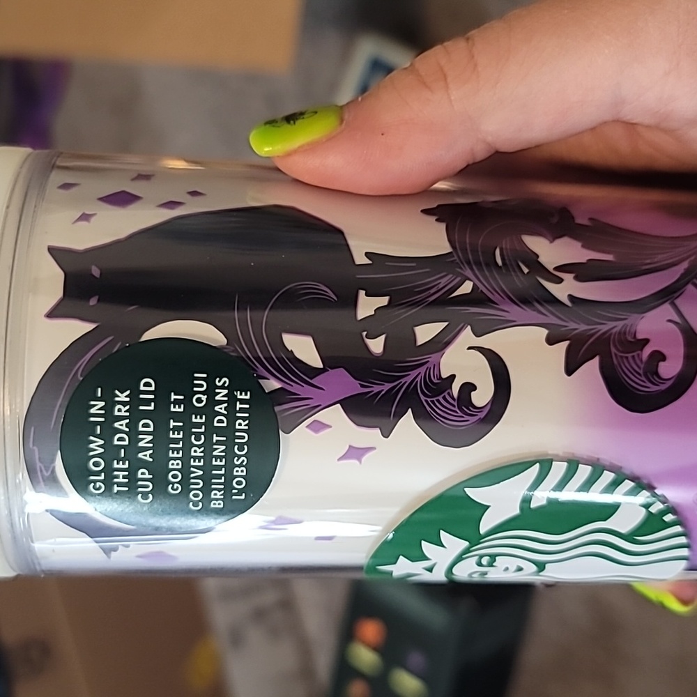 Starbucks Fall 2021 Halloween Glow Ombre Tumbler